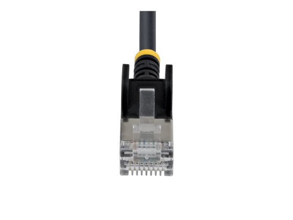 StarTech.com Black Ultra Slim Cat6A Cable - Cavo - Rete