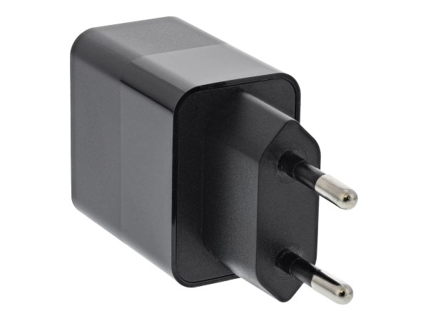 InLine Caricabatterie USB PD USB-C singolo USB - alimentazione - 20W - nero