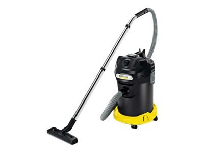 Kärcher ASPIRAPOLVERE E ASPIRACENERE IGNIFUGO AD 4 PREMIUM - 17 L - Senza sacchetto - Nero - Giallo