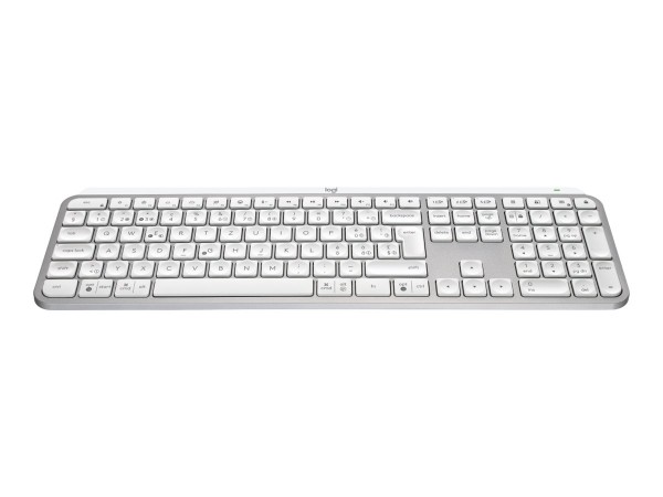 Logitech MX Keys S - Wireless - Bluetooth - Tasto con meccanismo a forbici - QWERTZ - LED - Grigio
