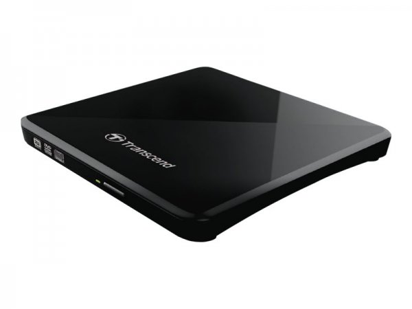Transcend TS8XDVDS-K - Nero - DVD±R/RW - USB 2.0 - CD-R - DVD+R - DVD+R DL - DVD+RW - DVD-R - DVD-R