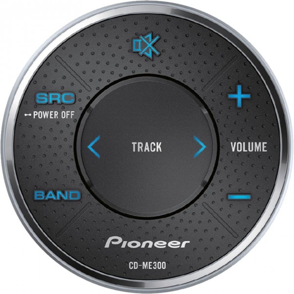 Pioneer CD-ME300 - Audio - Cablato - Pulsanti - IPX7 - Nero - Argento