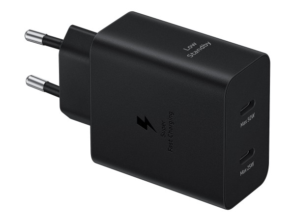 Samsung Schnellladegerät 50W Power Duo Kabel T5020 Black
