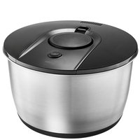 GEFU Push It Salatschleuder Edelstahl