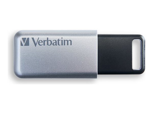 Verbatim Secure Pro - Memoria USB 3.0 da 64 GB - Argento - 64 GB - USB tipo A - 3.2 Gen 1 (3.1 Gen 1