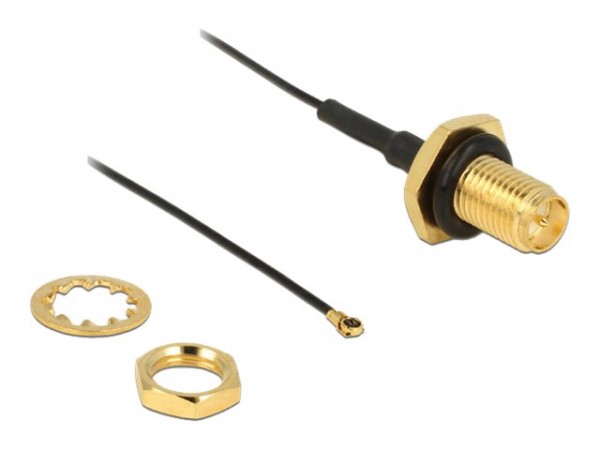 Delock 0.2m - RP-SMA/MHF IV - 0,2 m - RP-SMA - MHF IV / HSC MXHP32