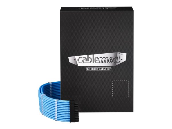 cablemod PRO Series ModMesh C-Series - Stromkabelkit - geformt - Hellblau - Cavo/adattatore - Alimen