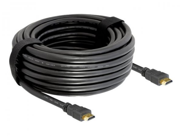 Delock 82710 - 15 m - HDMI tipo A (Standard) - HDMI tipo A (Standard) - 10,2 Gbit/s - Nero
