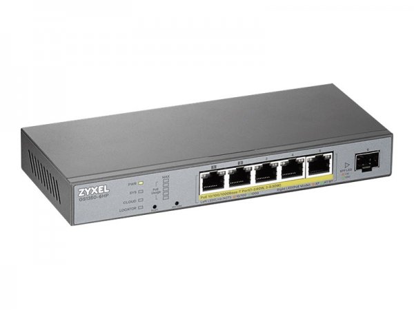 ZyXEL GS1350-6HP-EU0101F - Gestito - L2 - Gigabit Ethernet (10/100/1000) - Supporto Power over Ether