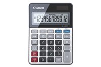 Canon LS-122TS - Desktop - Calcolatrice con display - 12 cifre - Batteria/Solare - Grigio