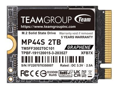 Team Group MP44S - 2 TB - M.2 - 5000 MB/s