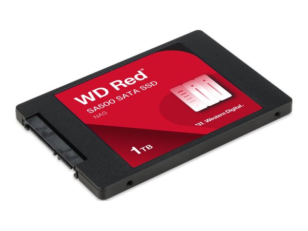 WD Red SA500 - 1 TB - 2.5" - 530 MB/s - 6 Gbit/s