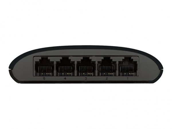D-Link DES 1005D - Interruttore - Filo di rame 0,1 Gbps - 5-port 3 he - Esterno