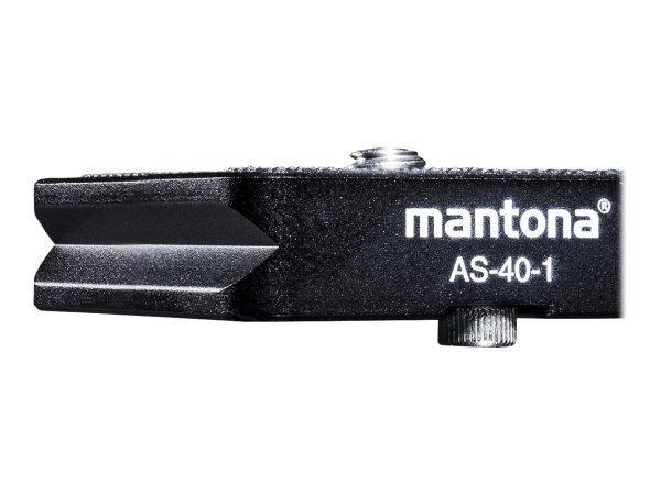 mantona 21460 - Nero - Gomma - 1/4" - 40 mm - 38 mm - 10 mm