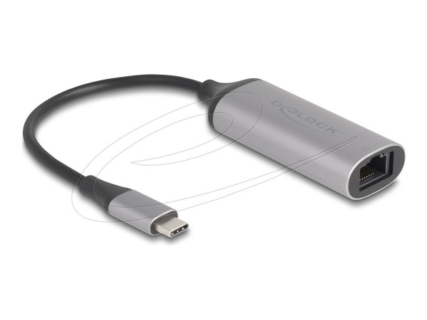 Delock USB Type-C Adapter zu 5 Gigabit LAN - Adattatore - Digitale/dati