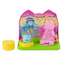 Spin Master Gabby's Dollhouse Deluxe Room Spielset - Fest-Raum mit Ktzchen