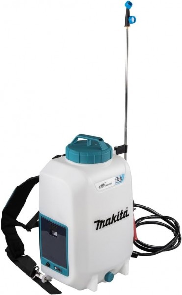 Makita DUS158Z - Spruzzatore da giardino a spalla - 15 L - Blu - Bianco - 5 bar - Esterno - 325 mm
