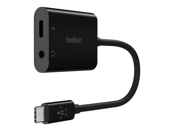 Belkin NPA004BTBK - USB 3.2 Gen 1 (3.1 Gen 1) Type-C - 3.5mm - USB tipo-C - 20000 Hz - Nero - 60 W -