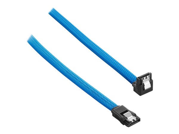 cablemod CM-CAB-RSAT-N60KLB-R - 0,6 m - SATA III - Femmina/Femmina - Blu - Dritto - Destra