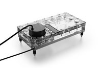 Alphacool Core Distro Plate - Pompa e serbatoio - Acrilico - Alluminio - Ceramica - Sintetico - Nero