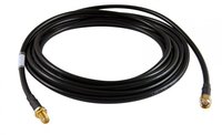 ALLNET ANT-CAB-SMAM-SMAF-200 - 2 m - LMR-195 - SMA(m) - SMA(f) - Nero