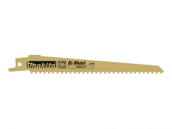 Makita B-05175 Reciproblatt BIM 130/6.4Z Sägeblatt-Laenge 152 mm 5 St.