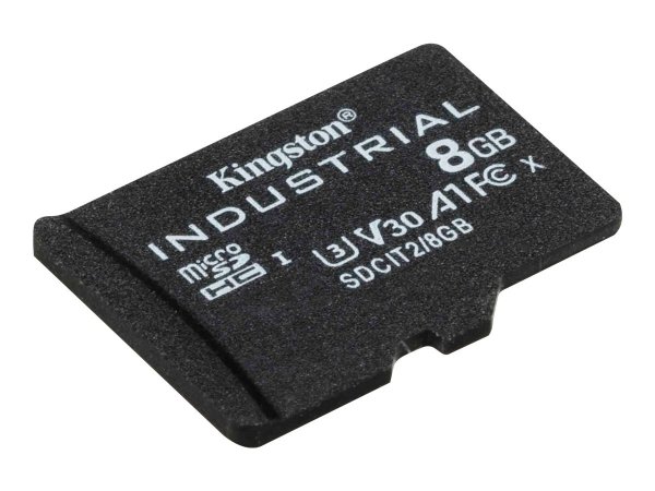 Kingston Scheda microSDHC Industriale 8GB C10 A1 pSLC Confezione Singola senza Adattatore - 8 GB - M