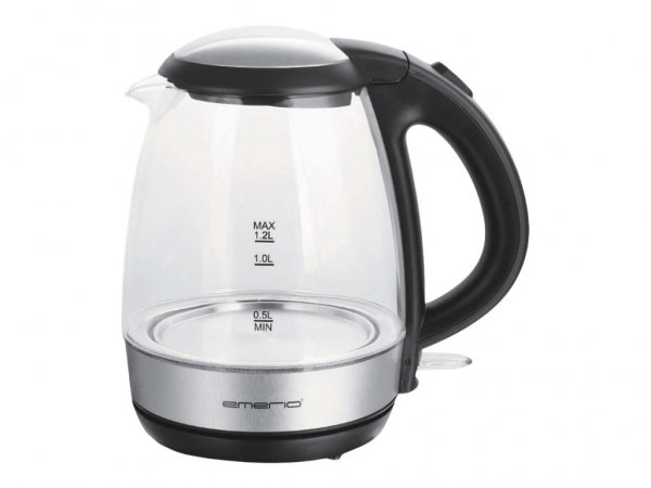 Emerio Wasserkocher 1.2L Glas BPA-f