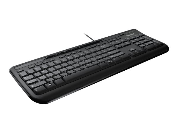 Microsoft Wired Keyboard 600 - Full-size (100%) - Cablato - USB - Interruttore a chiave a membrana -
