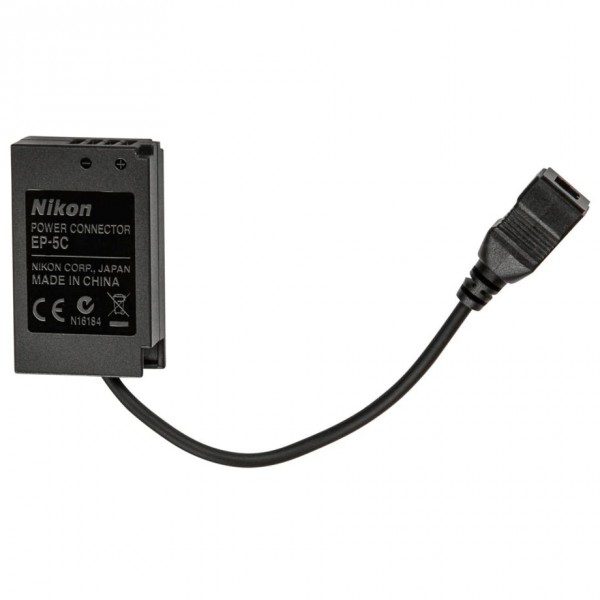 Nikon EP-5C - Macchina fotografica - Interno - EH-5b AC Adapter f/ Nikon 1 J1 - Nero