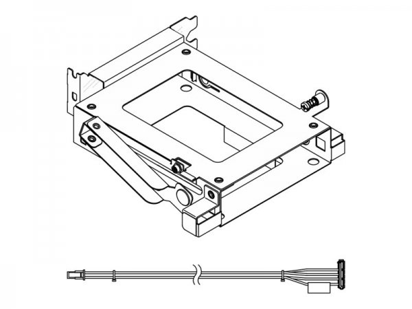 Lenovo ThinkSystem ST50 V3 3rd 3.5" HDD Cage kit