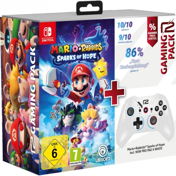 Ready2Gaming Nintendo Switch Mario+ Rabbids Sparks of Hope+