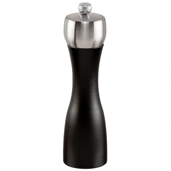 Peugeot Saveurs Fidji Salzmühle Buchenholz matt schwarz 20 cm