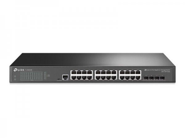 TP-LINK JetStream TL-SG3428 - Gestito - L2/L3 - Gigabit Ethernet (10/100/1000) - Montaggio rack - 1U