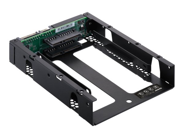 QNAP QDA-A2AR Drive Adapter 3.5" SATA to dual 2.5" - Hdd telaio smontabile - 3,5"