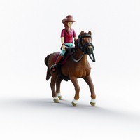 Schleich Spielfigurenset Horse Club Hannah & Cayenne