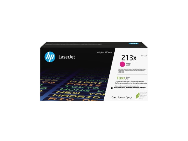HP Cartuccia toner originale magenta ad alta capacità LaserJet 213X - 6000 pagine - Magenta - 1 pz