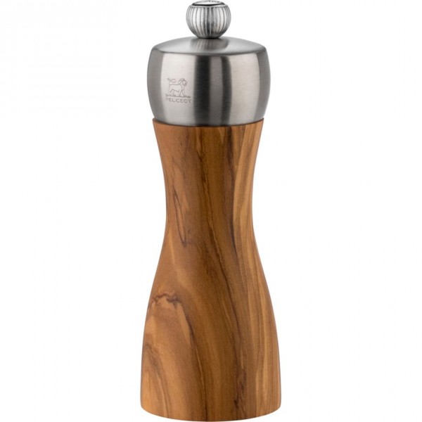 Peugeot Saveurs Fidji Pfeffermühle 15 cm Olivenholz und Edelstahl