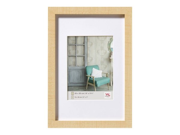 walther design EA030H - Cornice per foto singola - Legno - Legno - 13 x 18 cm - Rettangolare - 230 m