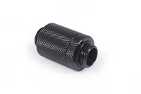 Alphacool ES D-Plug - Montaggio su radiatore - Ottone - Nero - 1/4" - Maschio - 1,5 bar