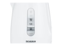 SEVERIN WK 3411 - 1 L - 2200 W - Bianco - Indicatore del livello dell'acqua - Arresto di sicurezza c SEVERIN WK 3411 - 1 L - 2200 W - Bianco - Indicatore del livello dell'acqua - Arresto di sicurezza c