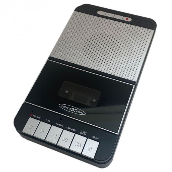 Reflexion Tragbarer Kassettenspieler MP3 Schwarz - Grau