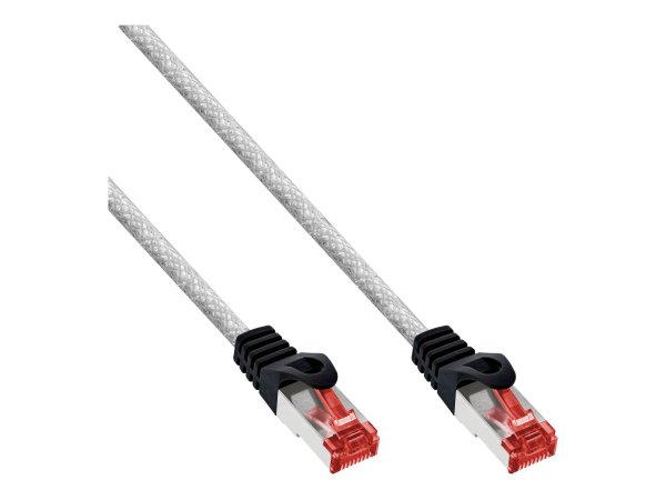 InLine Cavo patch Lan - S/FTP (PiMf) - Cat.6 - 250 MHz - PVC - CU - trasparente - 50m