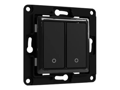 Shelly Wall Switch 2 schwarz