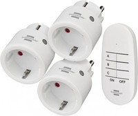 Brennenstuhl 3 Comfort-Line Mini Funksteckdosen 1507070