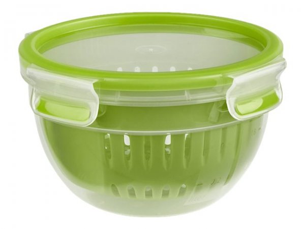 Groupe SEB EMSA N10722 - Scatola - Rotondo - 1,1 L - Trasparente - Germania - 167 mm