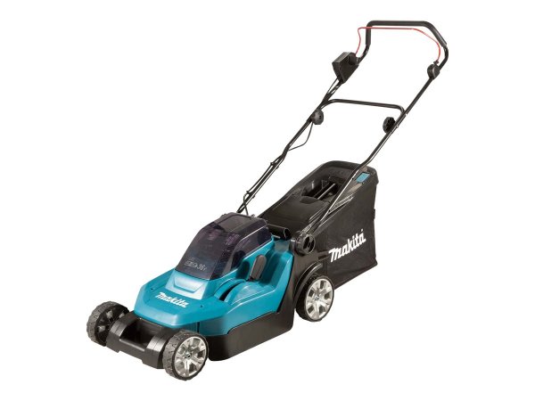 Makita DLM382PT2 - Tagliaerba a spinta - 560 m² - 38 cm - 2 cm - 7,5 cm - Lame rotanti