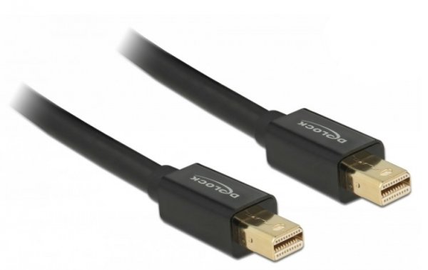 Delock 83472 - 0,5 m - Mini DisplayPort - Mini DisplayPort - Maschio - Maschio - 3840 x 2160 Pixel