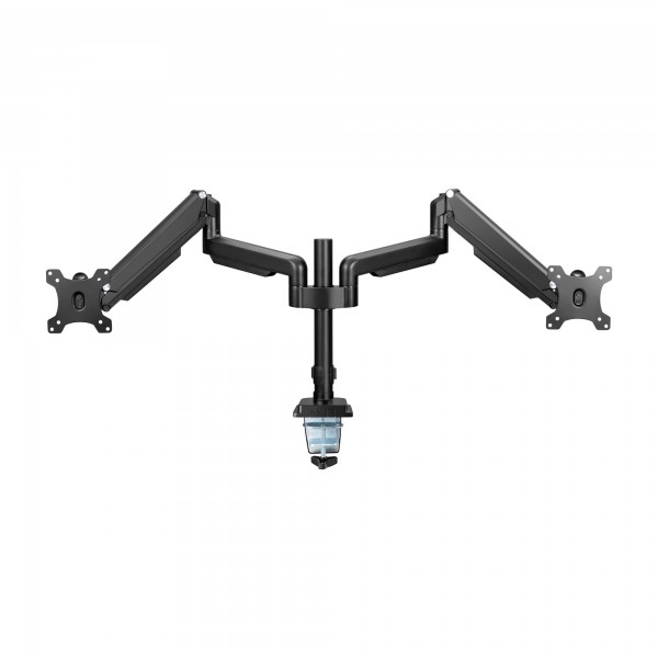 InLine da tavolo con elevatore - per due monitor fino a 82 cm (32") - 9 kg