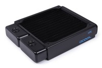 Alphacool 14468 - Radiatior - Ottone - Rame - Acciaio - Nero - 1/4" - 60 °C - 2 ventola(e)